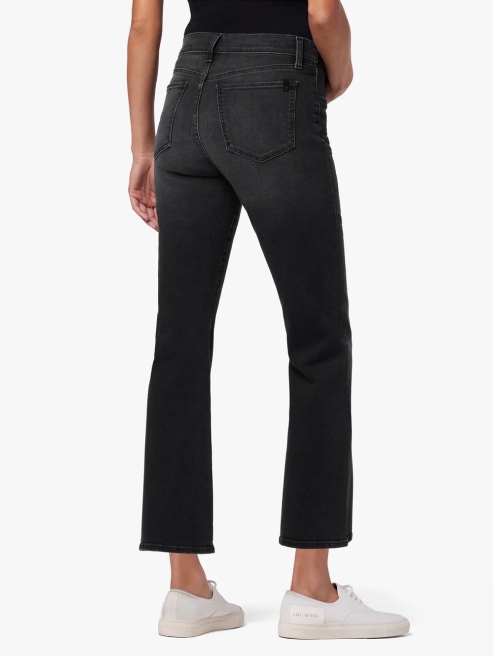 Joe’s Maternity Jeans | The Icon | Midrise Cropped Bootcut | Black Size 30 - Picture 3 of 10